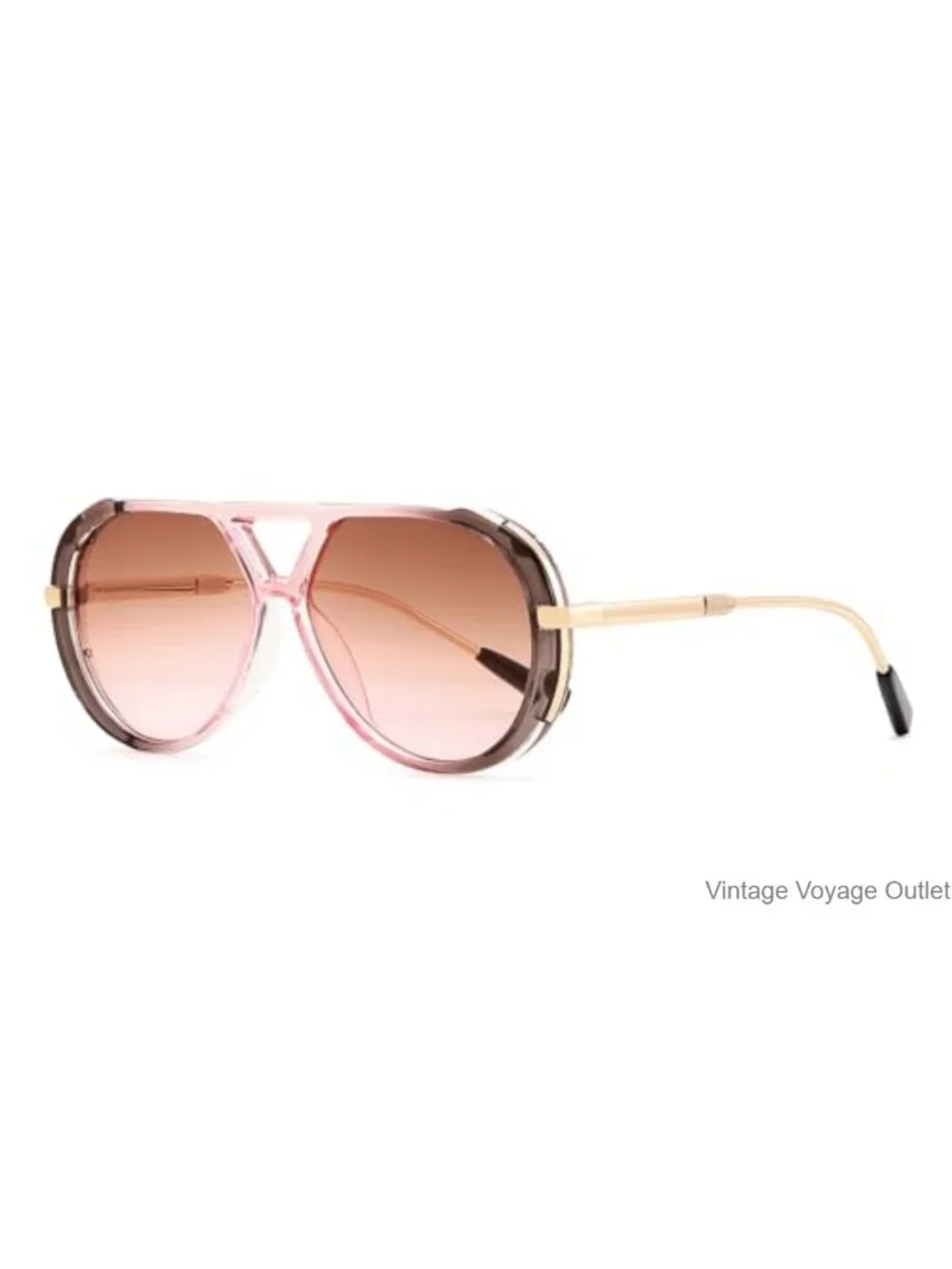 Retro Aviator Sunglasses Women Men Vintage 70s Metal Frame UV400